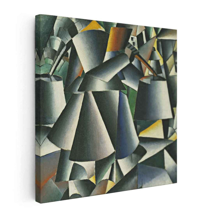 Peasant woman (1912) by Kazimir Malevich