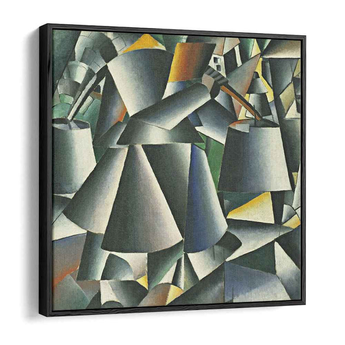 Peasant woman (1912) by Kazimir Malevich