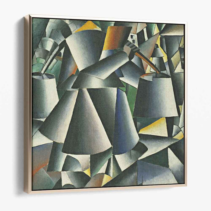 Peasant woman (1912) by Kazimir Malevich