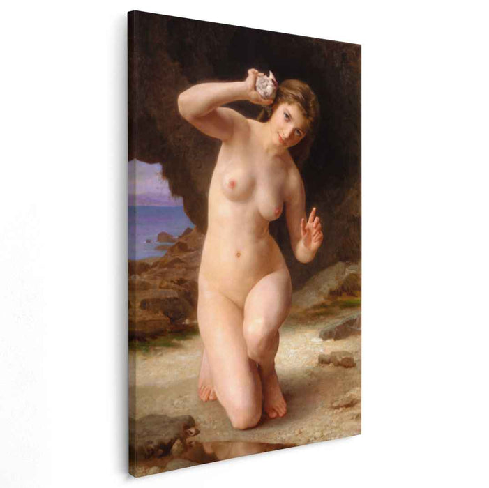 Woman with Shell (1885) by William-Adolphe Bouguereau