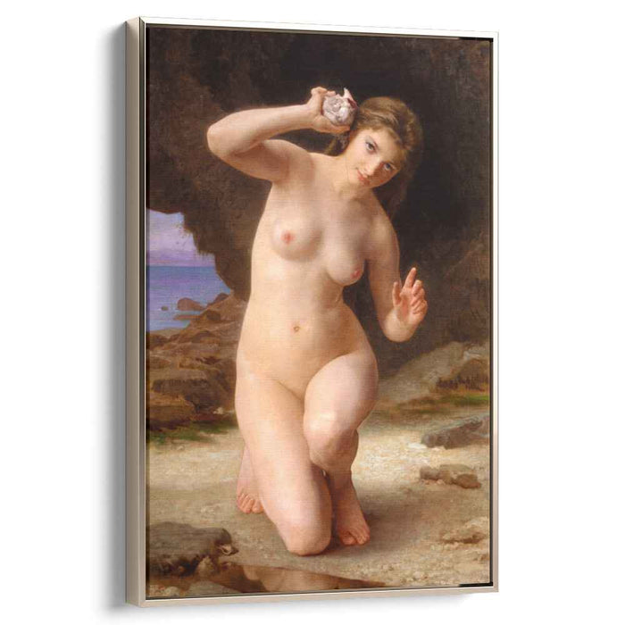 Woman with Shell (1885) by William-Adolphe Bouguereau