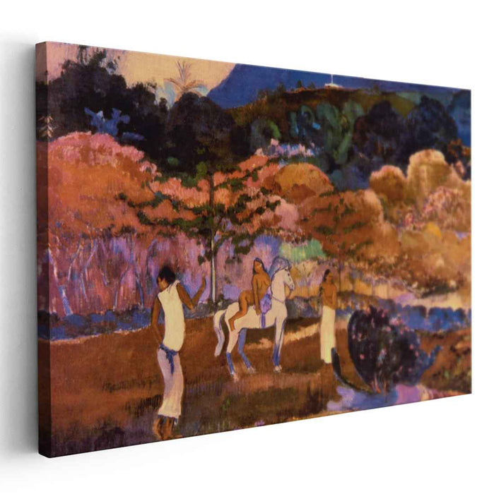 Women and white horse (1903) by Paul Gauguin