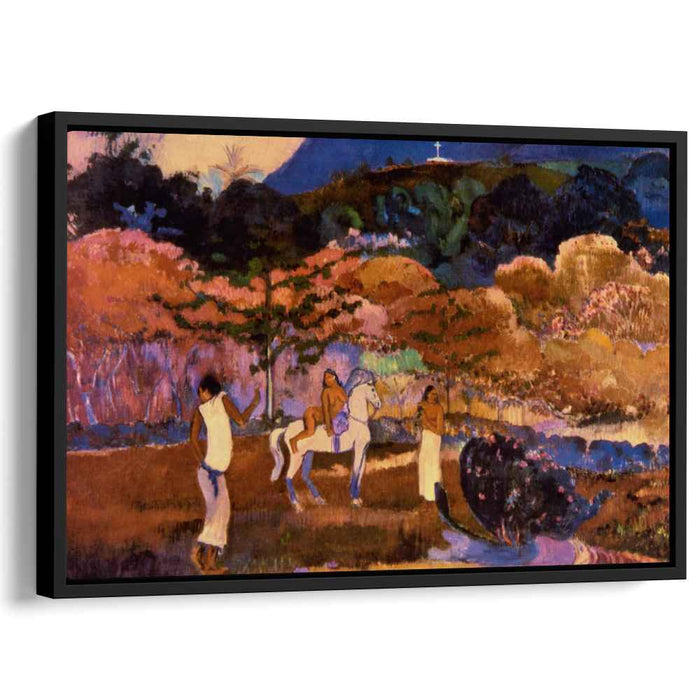 Women and white horse (1903) by Paul Gauguin