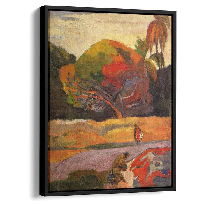 Women at the riverside (1892) by Paul Gauguin