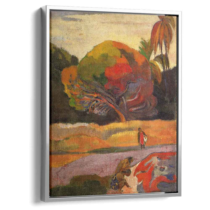 Women at the riverside (1892) by Paul Gauguin