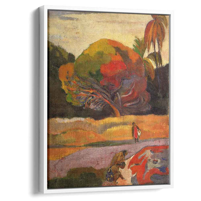 Women at the riverside (1892) by Paul Gauguin