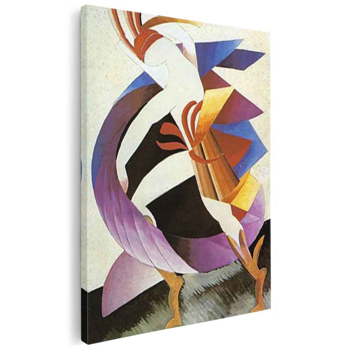 Women's costume for the Spanish dance (1920) by Aleksandra Ekster