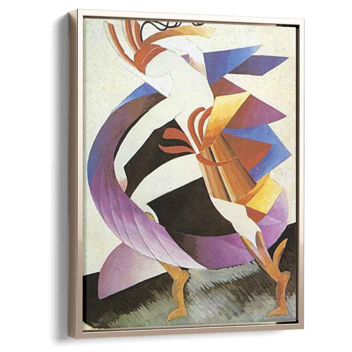 Women's costume for the Spanish dance (1920) by Aleksandra Ekster