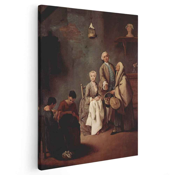 Women Sewing by Pietro Longhi