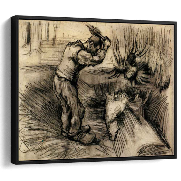 Woodcutter (1885) by Vincent van Gogh