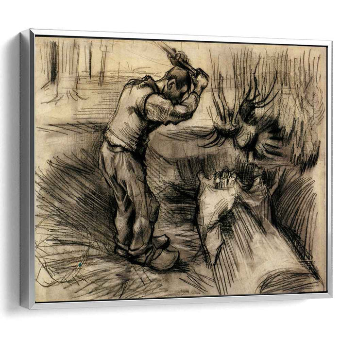 Woodcutter (1885) by Vincent van Gogh