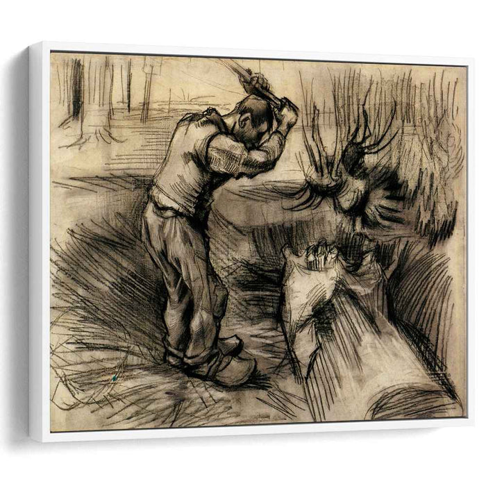 Woodcutter (1885) by Vincent van Gogh