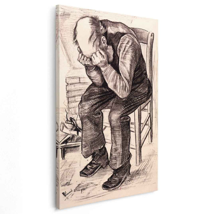 At Eternity's Gate ("Worn Out") (1882) by Vincent van Gogh