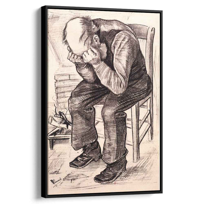 At Eternity's Gate ("Worn Out") (1882) by Vincent van Gogh