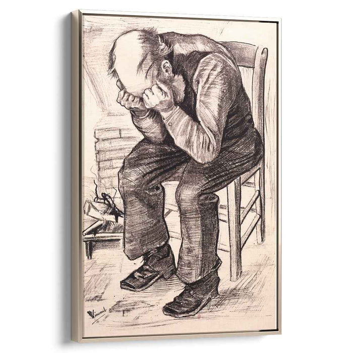 At Eternity's Gate ("Worn Out") (1882) by Vincent van Gogh