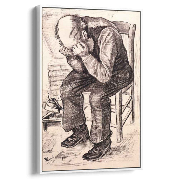 At Eternity's Gate ("Worn Out") (1882) by Vincent van Gogh