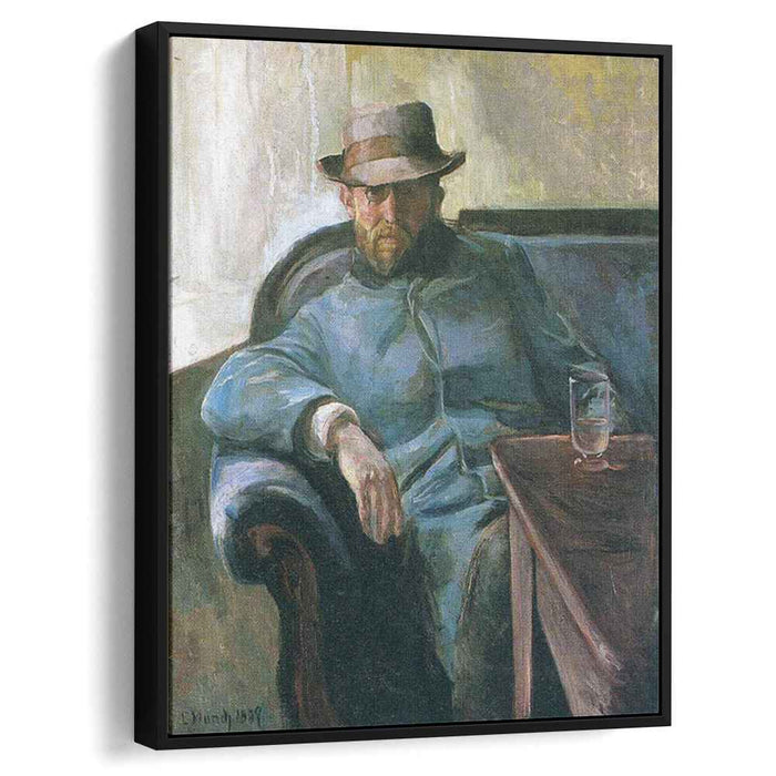 Writer Hans Jaeger (1889) by Edvard Munch