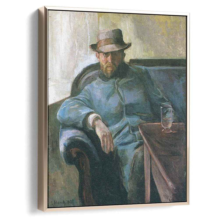 Writer Hans Jaeger (1889) by Edvard Munch