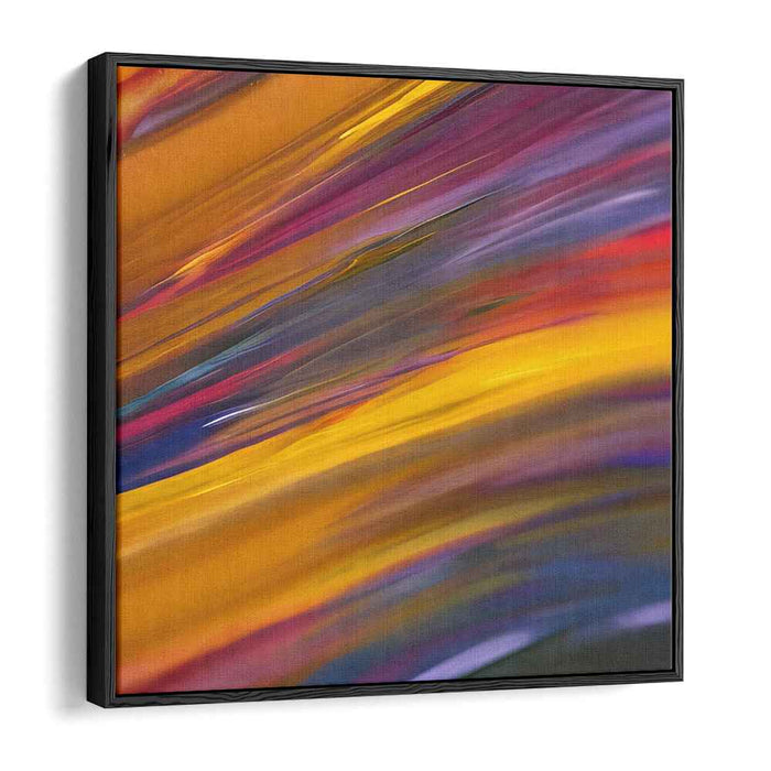 Yellow Abstract Print #009