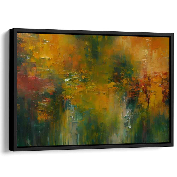 Yellow Abstract Print #112