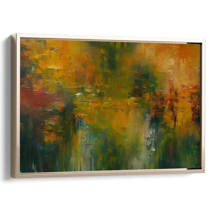 Yellow Abstract Print #112