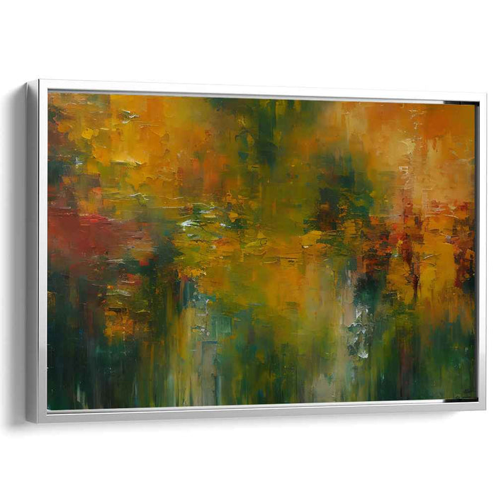 Yellow Abstract Print #112