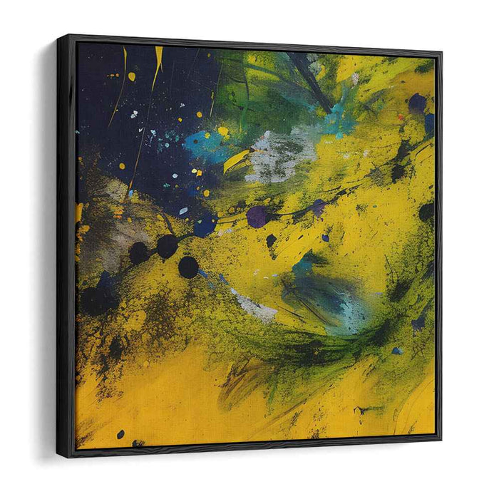 Color Symphony Melody: Abstract Play of Colors Canvas Art