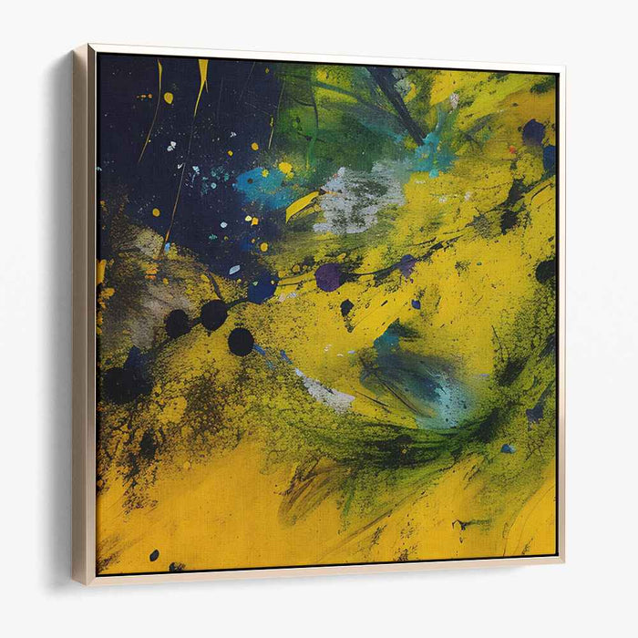 Color Symphony Melody: Abstract Play of Colors Canvas Art