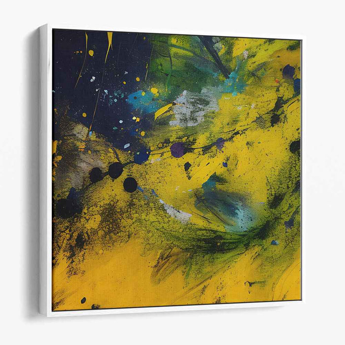 Color Symphony Melody: Abstract Play of Colors Canvas Art