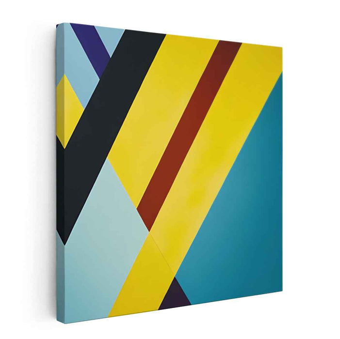 Abstract Momentum: Dynamic Abstract Art Canvas Print