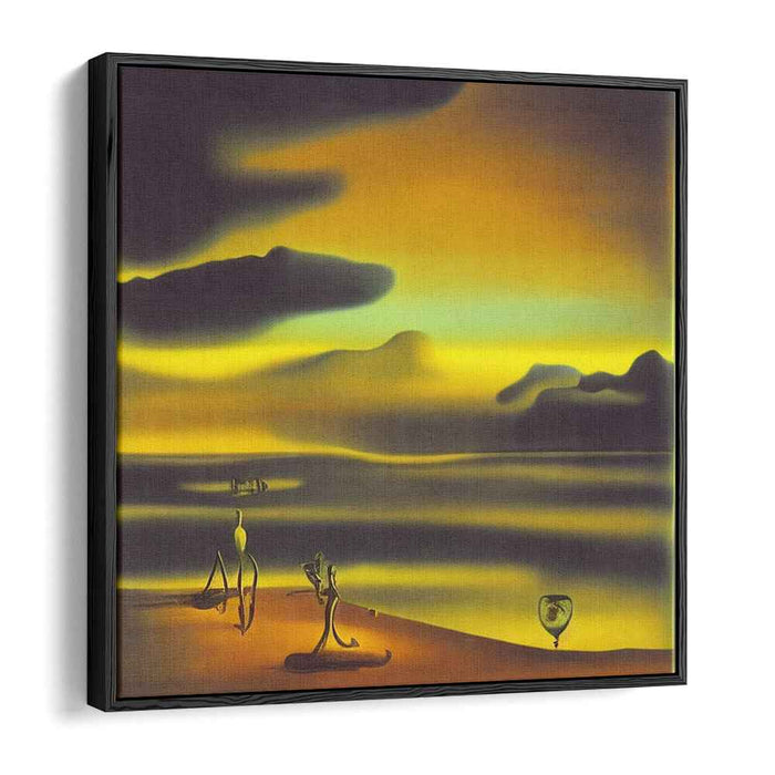 Eternal Visions: Surrealist Landscape with Mysterious Figures