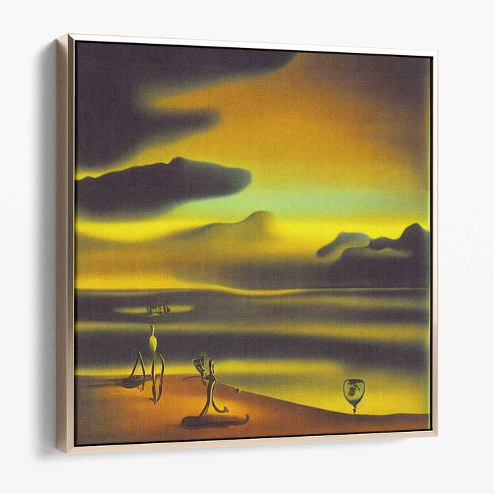 Eternal Visions: Surrealist Landscape with Mysterious Figures