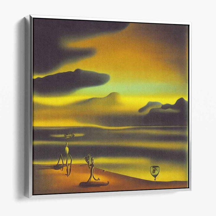 Eternal Visions: Surrealist Landscape with Mysterious Figures
