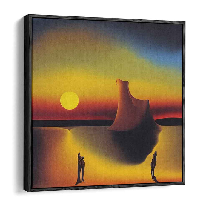 Ethereal Phantasmagoria: Surreal Dreamscape with Abstract Figures