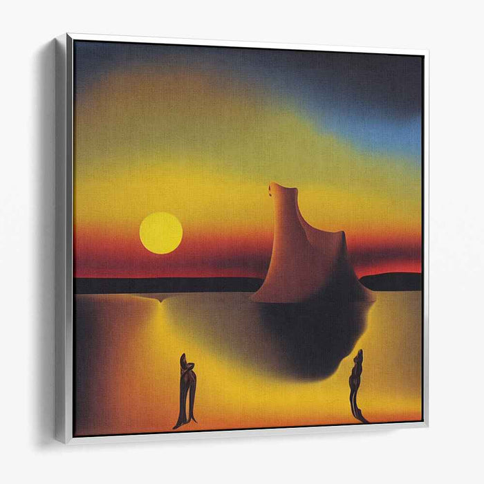 Ethereal Phantasmagoria: Surreal Dreamscape with Abstract Figures