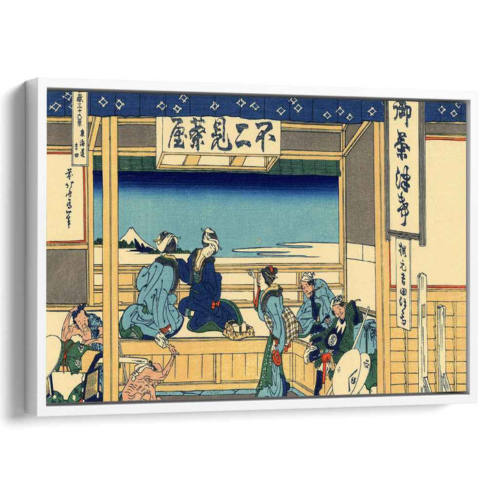 Yoshida at Tokaido by Katsushika Hokusai