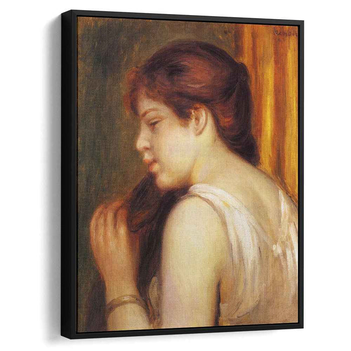 Young Girl Combing Her Hair (1892) by Pierre-Auguste Renoir