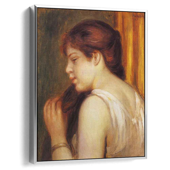 Young Girl Combing Her Hair (1892) by Pierre-Auguste Renoir