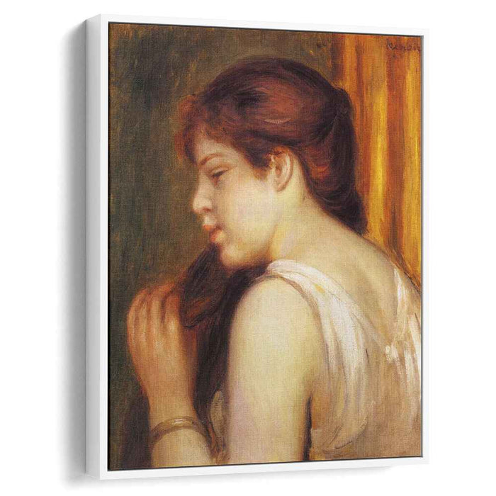 Young Girl Combing Her Hair (1892) by Pierre-Auguste Renoir