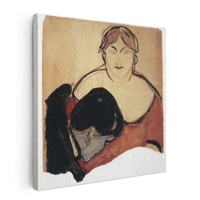 Young Man and Prostitute (1893) by Edvard Munch