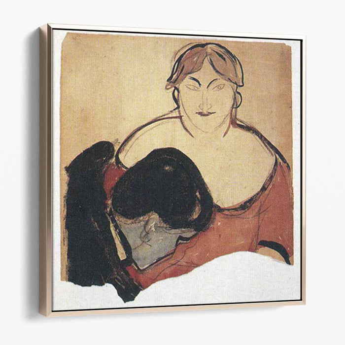 Young Man and Prostitute (1893) by Edvard Munch