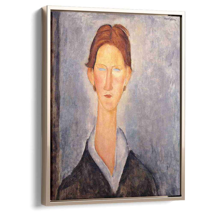 Young Man (Student) (1919) by Amedeo Modigliani