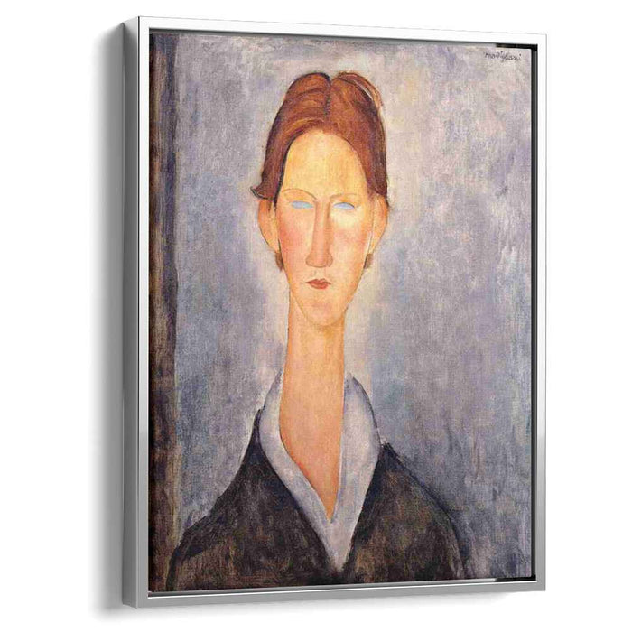 Young Man (Student) (1919) by Amedeo Modigliani