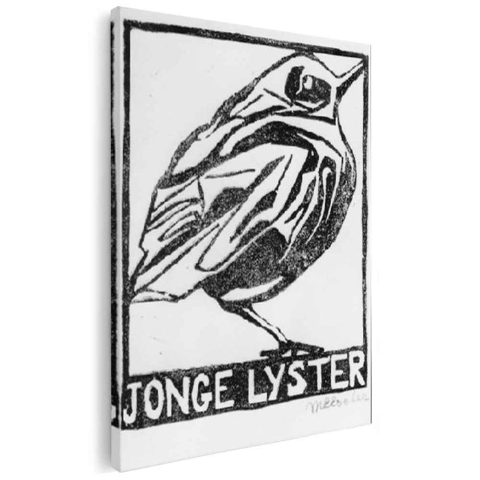 Young Thrush (1917) by M.C. Escher