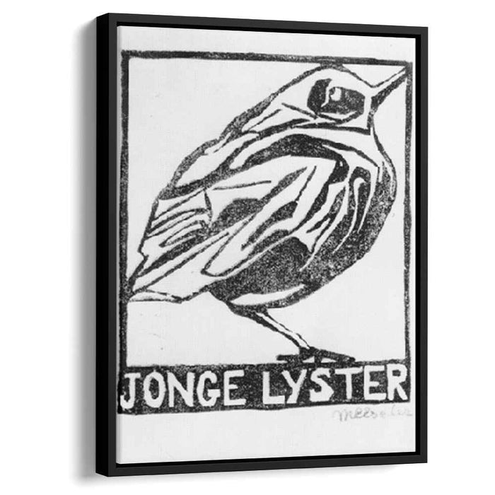 Young Thrush (1917) by M.C. Escher