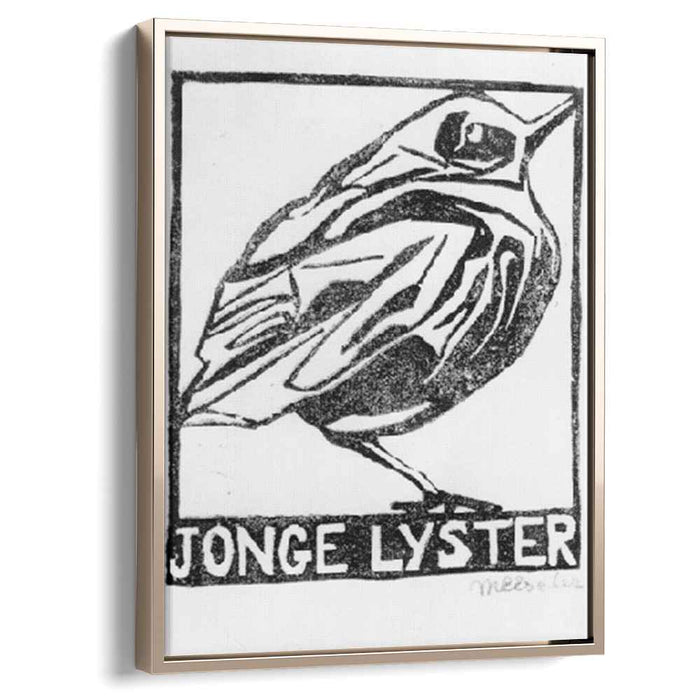 Young Thrush (1917) by M.C. Escher