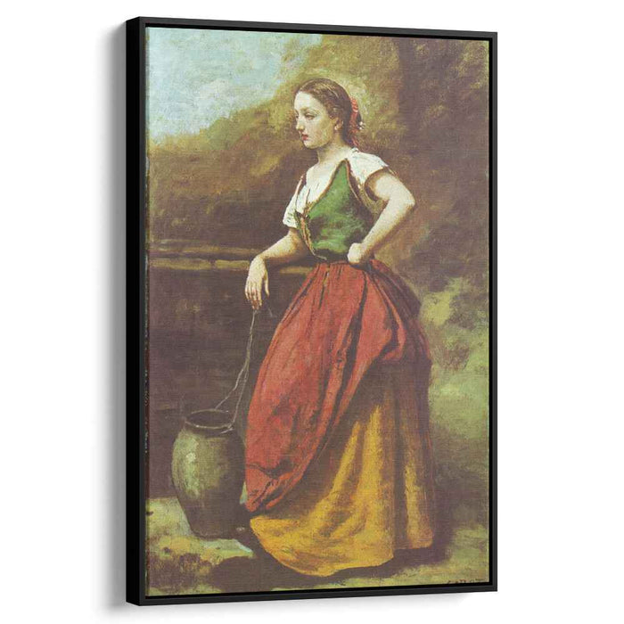 Young Woman at the Well (1870) by Camille Corot