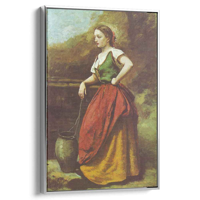 Young Woman at the Well (1870) by Camille Corot