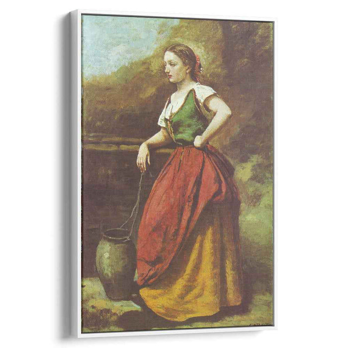 Young Woman at the Well (1870) by Camille Corot