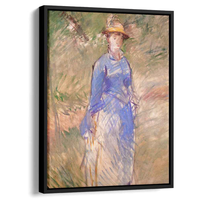 Young woman in the garden (1882) by Edouard Manet